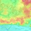 La Basse Oreille topographic map, elevation, terrain