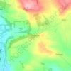 Keithhall topographic map, elevation, terrain