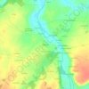 Le Ménard topographic map, elevation, terrain