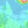 Airds Bay topographic map, elevation, terrain