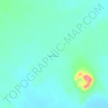 Jabal Rihayah topographic map, elevation, terrain
