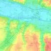 Saint-Martin topographic map, elevation, terrain