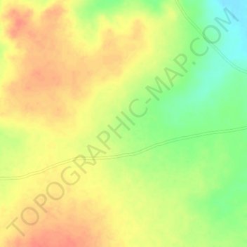 Ikpele topographic map, elevation, terrain