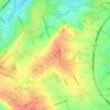 Gay Hill topographic map, elevation, terrain