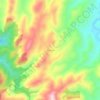 Ain Azza topographic map, elevation, terrain
