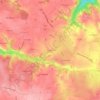 Solignac topographic map, elevation, terrain