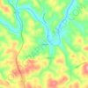 Crumpler topographic map, elevation, terrain