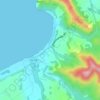 Tōrere topographic map, elevation, terrain