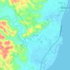 Tamiao topographic map, elevation, terrain