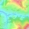 Sharandhar topographic map, elevation, terrain