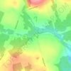Holmesville topographic map, elevation, terrain