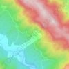 Dukan topographic map, elevation, terrain
