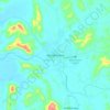 Mandritsara topographic map, elevation, terrain