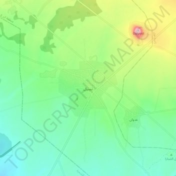 Tasil topographic map, elevation, terrain