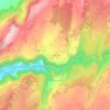 Le Mont-Millot topographic map, elevation, terrain