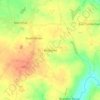 Welborne topographic map, elevation, terrain