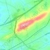 Whitaker Mountain topographic map, elevation, terrain