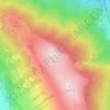 Pizzalto topographic map, elevation, terrain