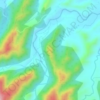 Marikabayan Hill topographic map, elevation, terrain