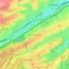 Wrecclesham topographic map, elevation, terrain