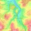 Berreuth topographic map, elevation, terrain