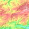 Philippeville topographic map, elevation, terrain