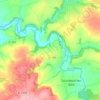 La Sayère topographic map, elevation, terrain