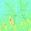 Wandoor topographic map, elevation, terrain