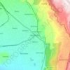 Mai Mahiu topographic map, elevation, terrain