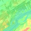 Iroquois topographic map, elevation, terrain
