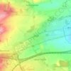 Uphall topographic map, elevation, terrain