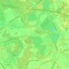 Vorselaer topographic map, elevation, terrain