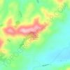 Cerberus topographic map, elevation, terrain