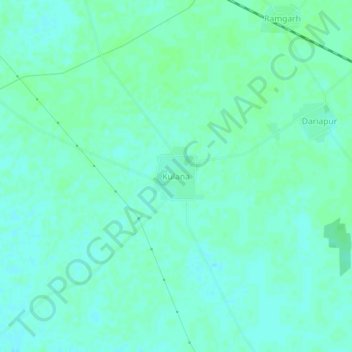 Kulana topographic map, elevation, terrain
