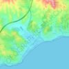 La Cala topographic map, elevation, terrain