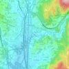 Pego topographic map, elevation, terrain