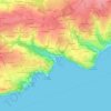 Sainte-Anne-du-Portzic topographic map, elevation, terrain