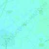 Butter topographic map, elevation, terrain