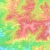 Cimaferle topographic map, elevation, terrain