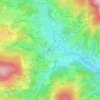 Longchamp topographic map, elevation, terrain