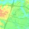 Brook Valley Trailer Park topographic map, elevation, terrain