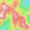 Esk Pike topographic map, elevation, terrain