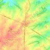 Quatre-Bras de Baisy-Thy topographic map, elevation, terrain