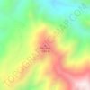 Pandura topographic map, elevation, terrain