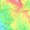 Blackwell topographic map, elevation, terrain