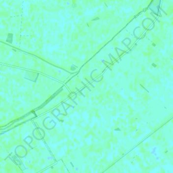 Tongue End topographic map, elevation, terrain