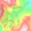 Troutbeck topographic map, elevation, terrain