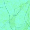 Crossgate topographic map, elevation, terrain