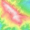 Monte Guglielmo topographic map, elevation, terrain