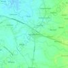 Santa Barbara topographic map, elevation, terrain